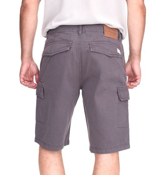 U.S. POLO ASSN. | Heren | Cargo Shorts | Lichtgewicht | Regular Fit | Grijs