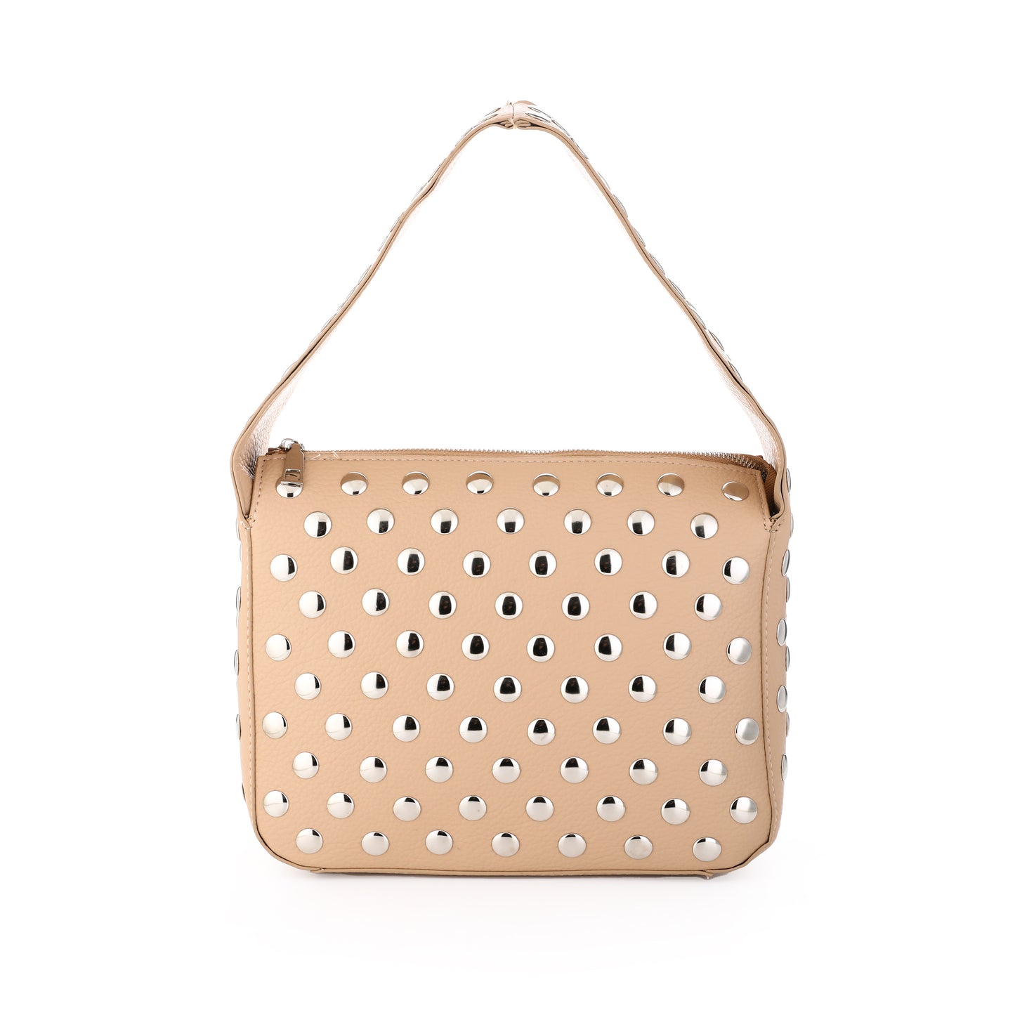 "Leren" Tas | Statement Bag | Studs & Stylish | Zwart