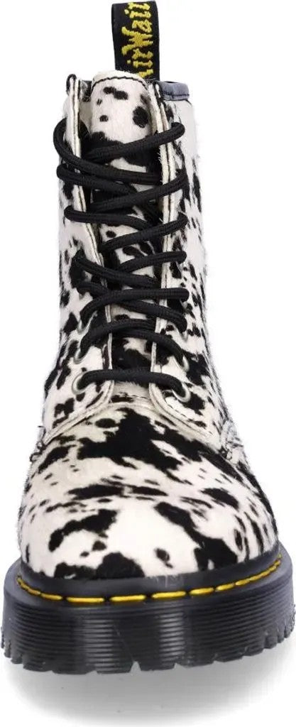 Dr. Martens | Dames | 1460 Bex Cream - Black | Dalmatian print | Hair-on leather | offwhite - zwart