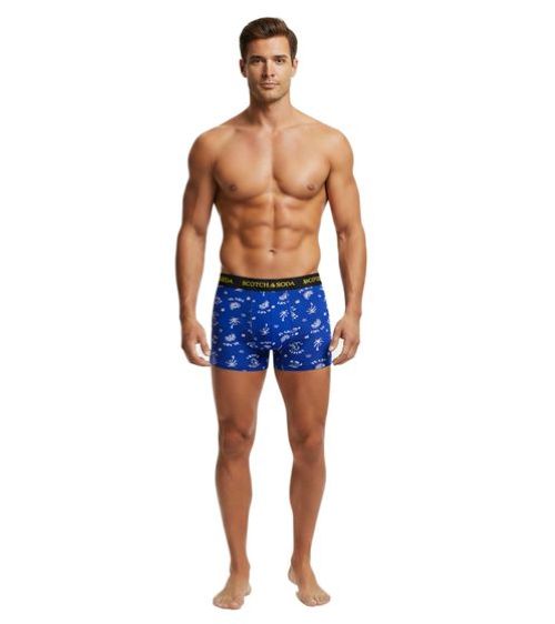 SCOTCH & SODA | Heren | Boxershorts | 3 Pack | Cotton Stretch | Multicolor 1