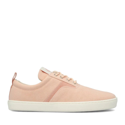 Barefoot Groundies®| Sneakers | Dames | Vegan | Gerecycled canvas | Ademend en licht | Zero drop | Zomerschoen | Roze