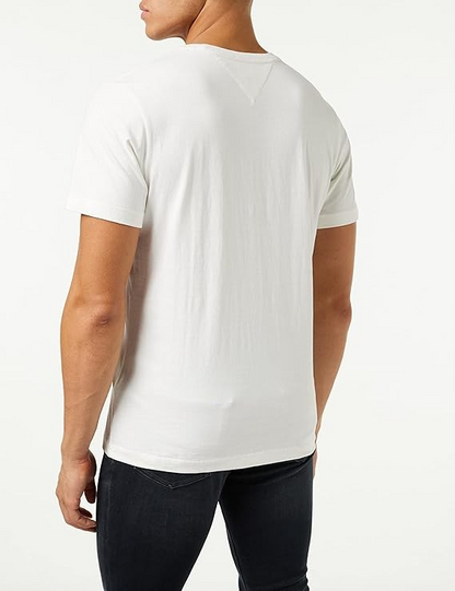Tommy Jeans | Heren | Crew neck T-shirt | Wit | regular fit