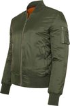Urban Classics | Heren |  Bomber Jack | Zip Pockets | Heuplengte | Lange mouw | Khaki