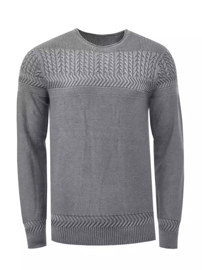 Rusty Neal | Heren | Sweater | Gebreid met kabel | Diverse kleuren | Antraciet
