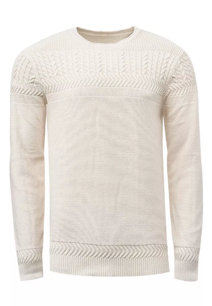 Rusty Neal | Heren | Sweater | Gebreid met kabel | Diverse kleuren | Ivoor