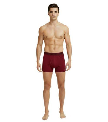 U.S. POLO ASSN. | Heren |  Boxershorts | 2 Pack | Premium Cotton Modal | Donkergroen/Wijnrood | Comfortabel & Duurzaam