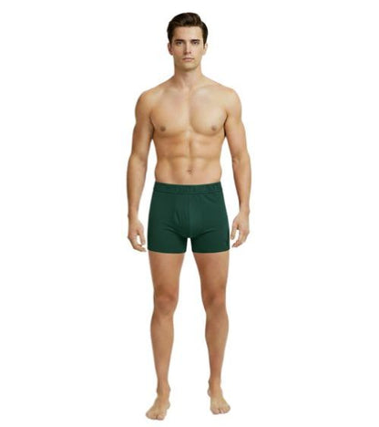 U.S. POLO ASSN. | Heren |  Boxershorts | 2 Pack | Premium Cotton Modal | Donkergroen/Wijnrood | Comfortabel & Duurzaam