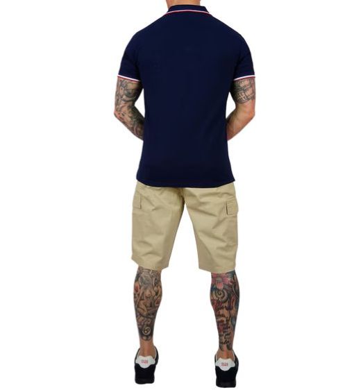 U.S. POLO ASSN. | Heren | Cargo Shorts | Lichtgewicht | Regular Fit | Beige