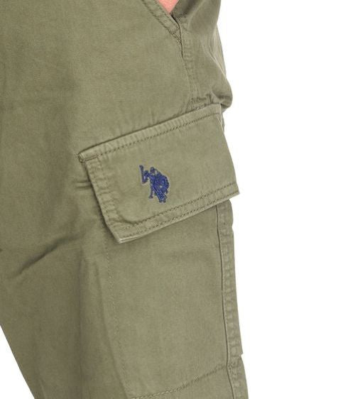 U.S. POLO ASSN. | Heren | Cargo Shorts | Regular Fit | Khaki