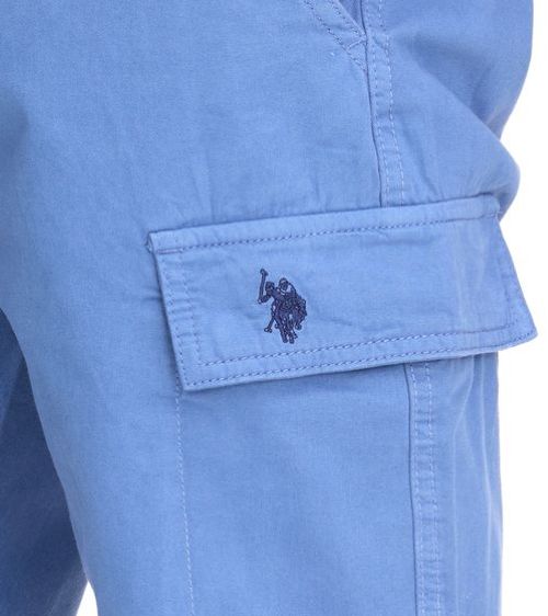 U.S. POLO ASSN. | Heren | Cargo Shorts | Regular Fit | Blauw