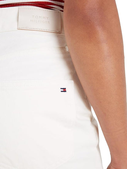 Tommy Hilfiger | Dames | Jeans Relaxed Bootcut | High waist | Ecru