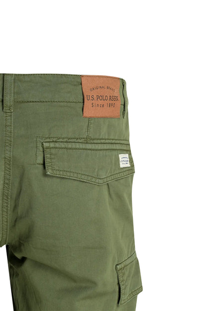 U.S. POLO ASSN. | Heren | Cargo Shorts | Regular Fit | Khaki