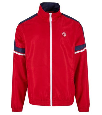 Sergio Tacchini | Heren | Trainingspak | 2 Delig | Cryo Tracksuit | Zwart- Oranje | Retro vibe | Sportief & Comfortabel | Regular Fit (kopie)