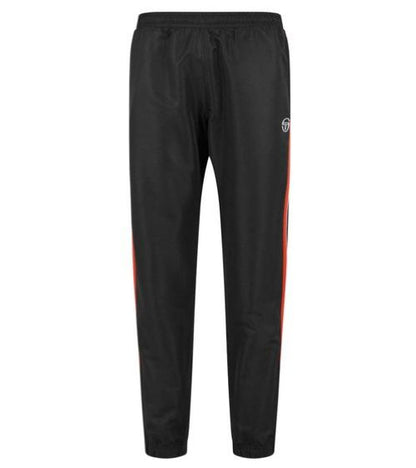 Sergio Tacchini | Heren | Trainingspak | 2 Delig | Cryo Tracksuit | Zwart- Oranje | Retro vibe | Sportief & Comfortabel | Regular Fit