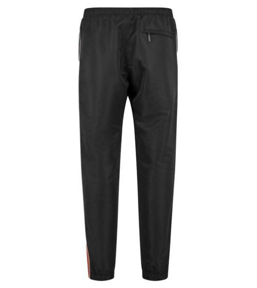 Sergio Tacchini | Heren | Trainingspak | 2 Delig | Cryo Tracksuit | Zwart- Oranje | Retro vibe | Sportief & Comfortabel | Regular Fit
