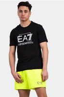 EA7 Emporio Armani | Heren | T-shirt | Out Of The Box Logo | Zwart