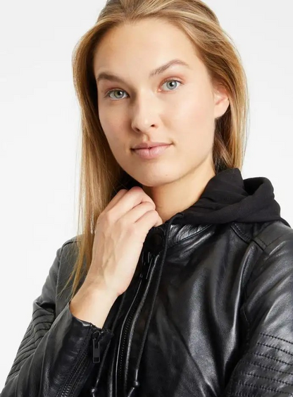 Gipsy | Dames | Leren jack Janin | Dames | Zwart