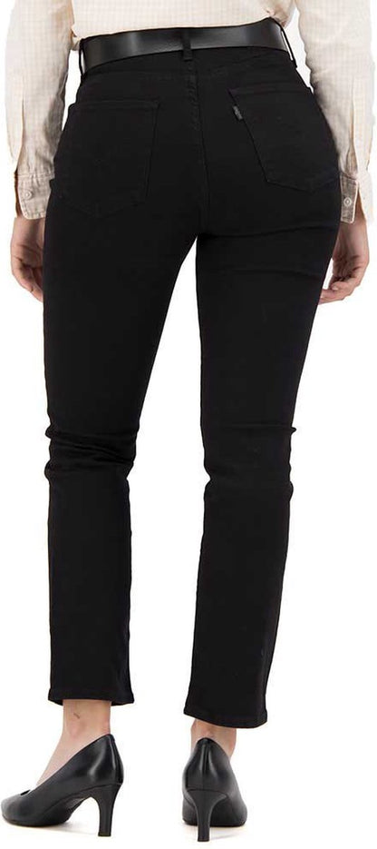Levi's | Dames | model 724 |  | High rise | Straight | Zwart