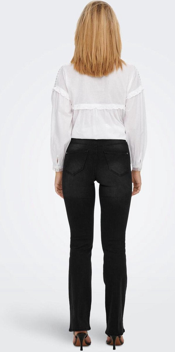 Only | Dames | Jeans |  Flared  |BJ1097 NOOS | Zwart