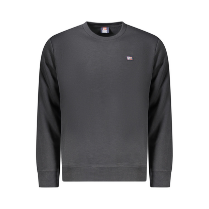 Norway 1963 | Heren | Regular fleece crew neck | Sweater | Zwart