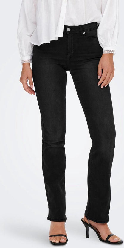 Only | Dames | Jeans |  Flared  |BJ1097 NOOS | Zwart