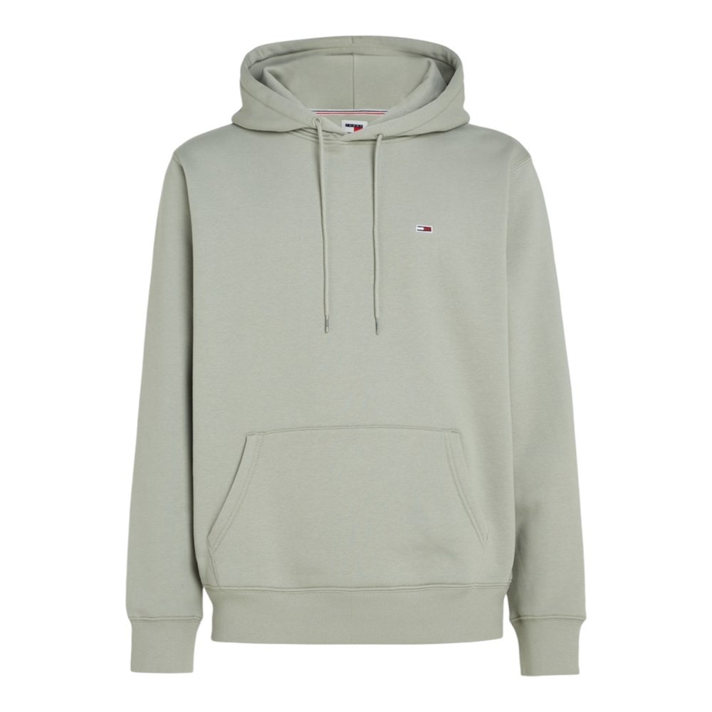 Tommy Hilfiger | Heren |Hoodie met flagpatch logo | Classic Khaki