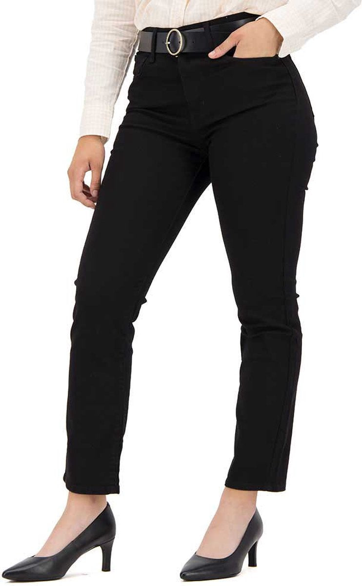 Levi's | Dames | model 724 |  | High rise | Straight | Zwart