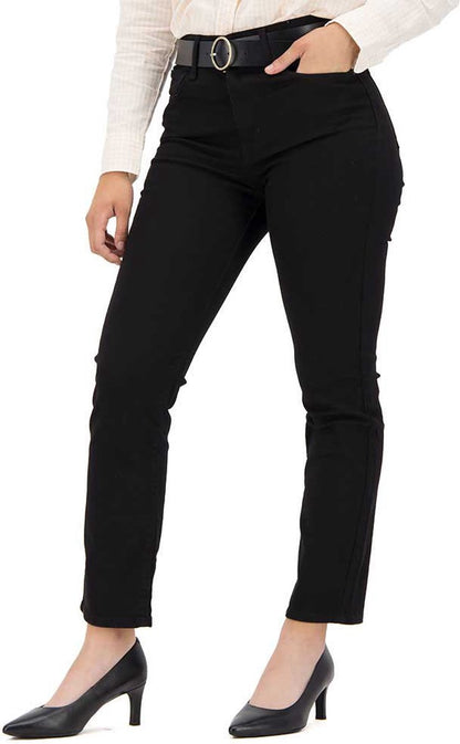 Levi's | Dames | model 724 |  | High rise | Straight | Zwart