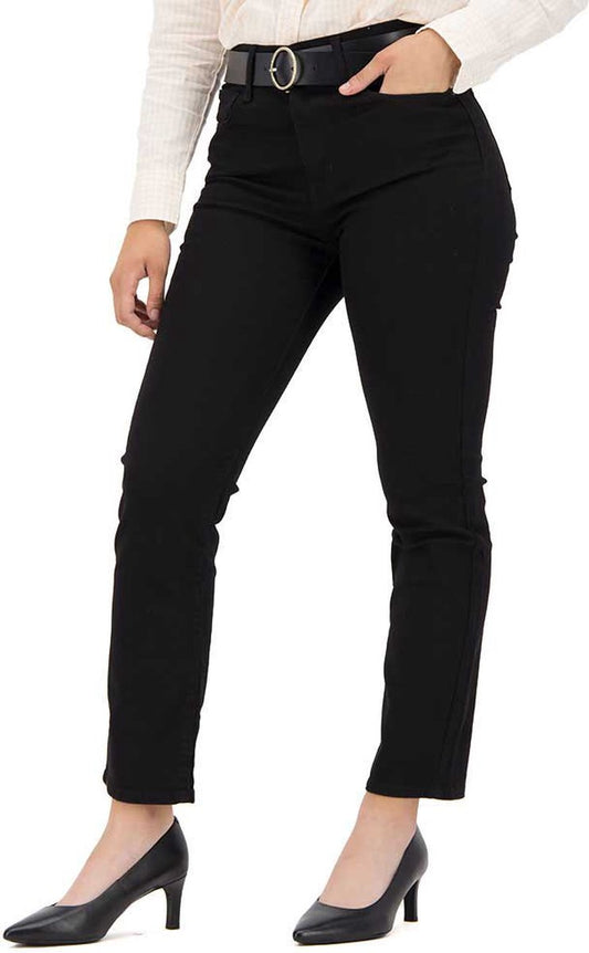 Levi's | Dames | model 724 |  | High rise | Straight | Zwart