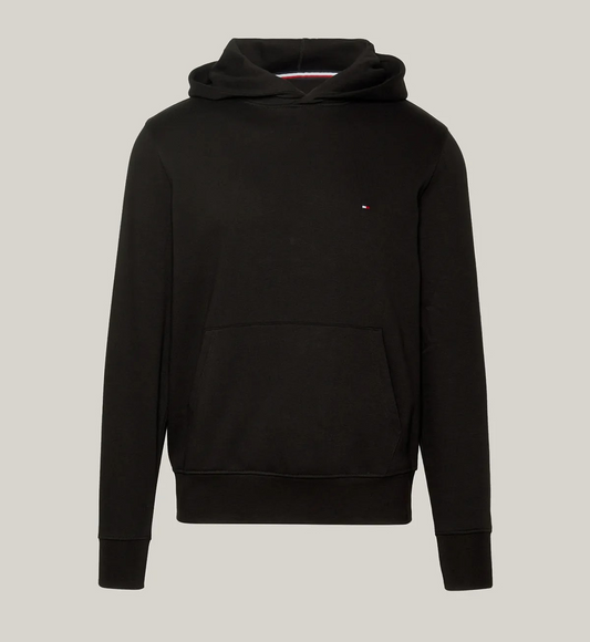 Tommy Jeans | Heren | Hoodie flagpatch logo klein | Zwart