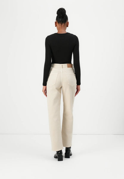 Tommy Jeans | Dames | 5 pocket | High Slim Straight ‘Layla’ | Ecru