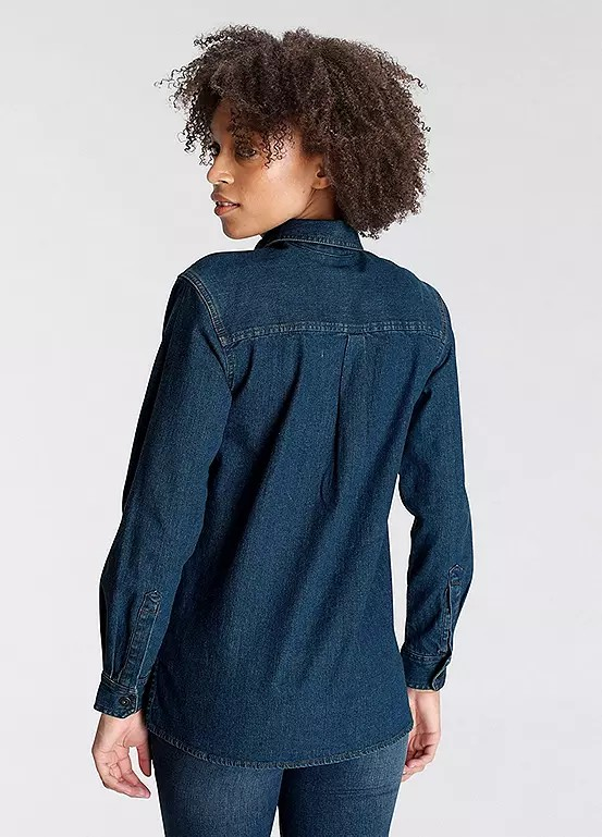 Arizona | Dames | Denim | shirt spijkerblouse | Jeans blauw