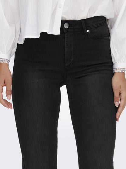 Only | Dames | Jeans |  Flared  |BJ1097 NOOS | Zwart