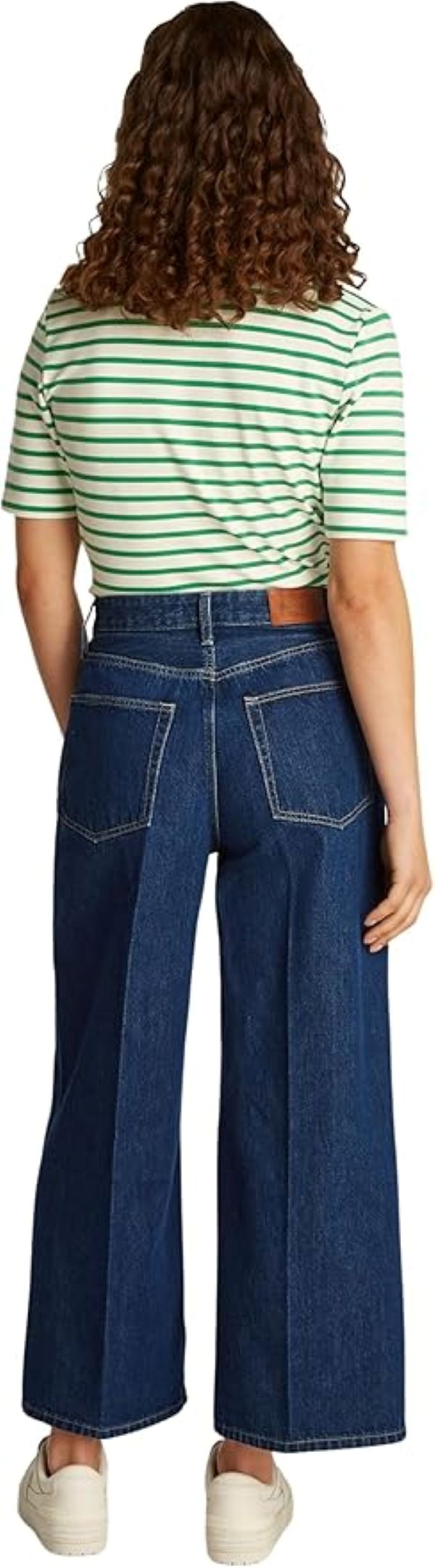 Tommy Hilfiger | Dames | Jeans wide leg | 7/8 lengte | Mid blue