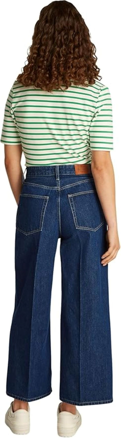 Tommy Hilfiger | Dames | Jeans wide leg | 7/8 lengte | Mid blue