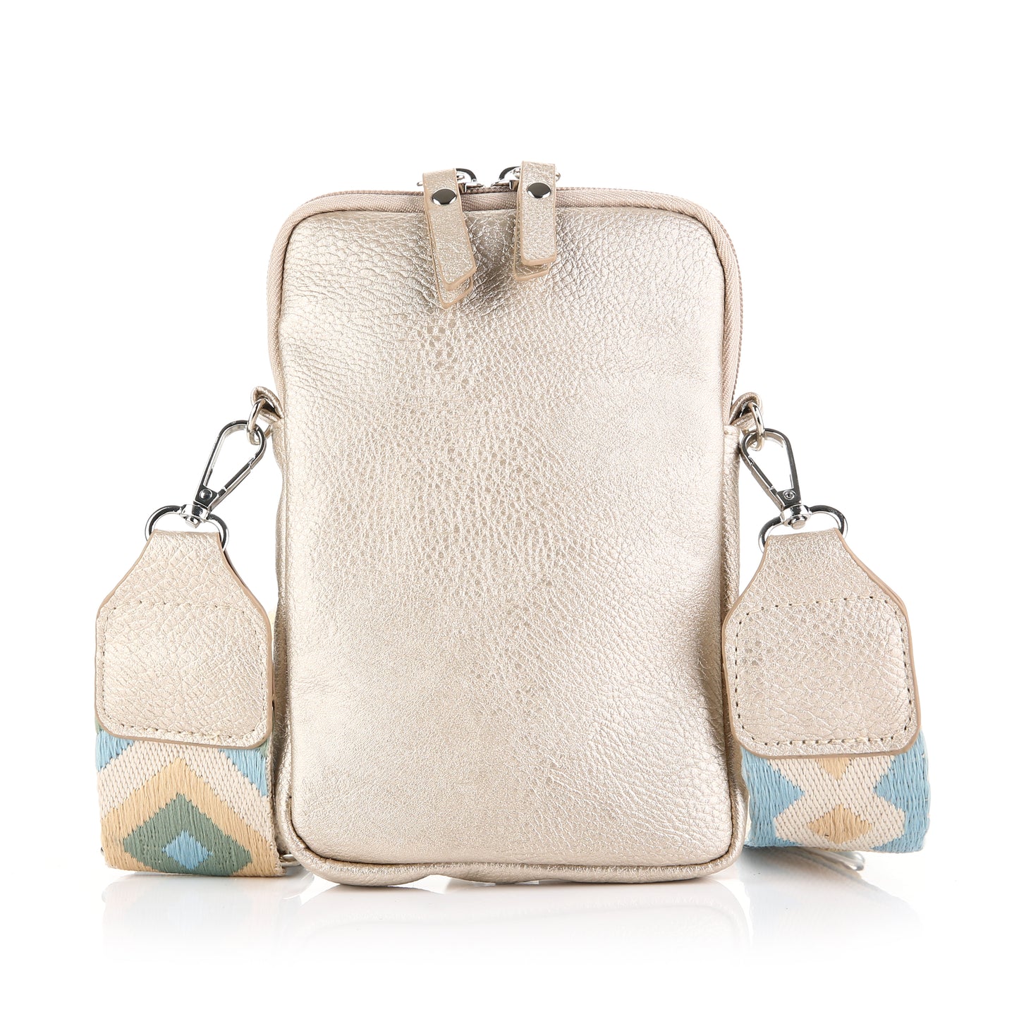 Schoudertasje - telefoontasje | Crossbody | effen | Taupe