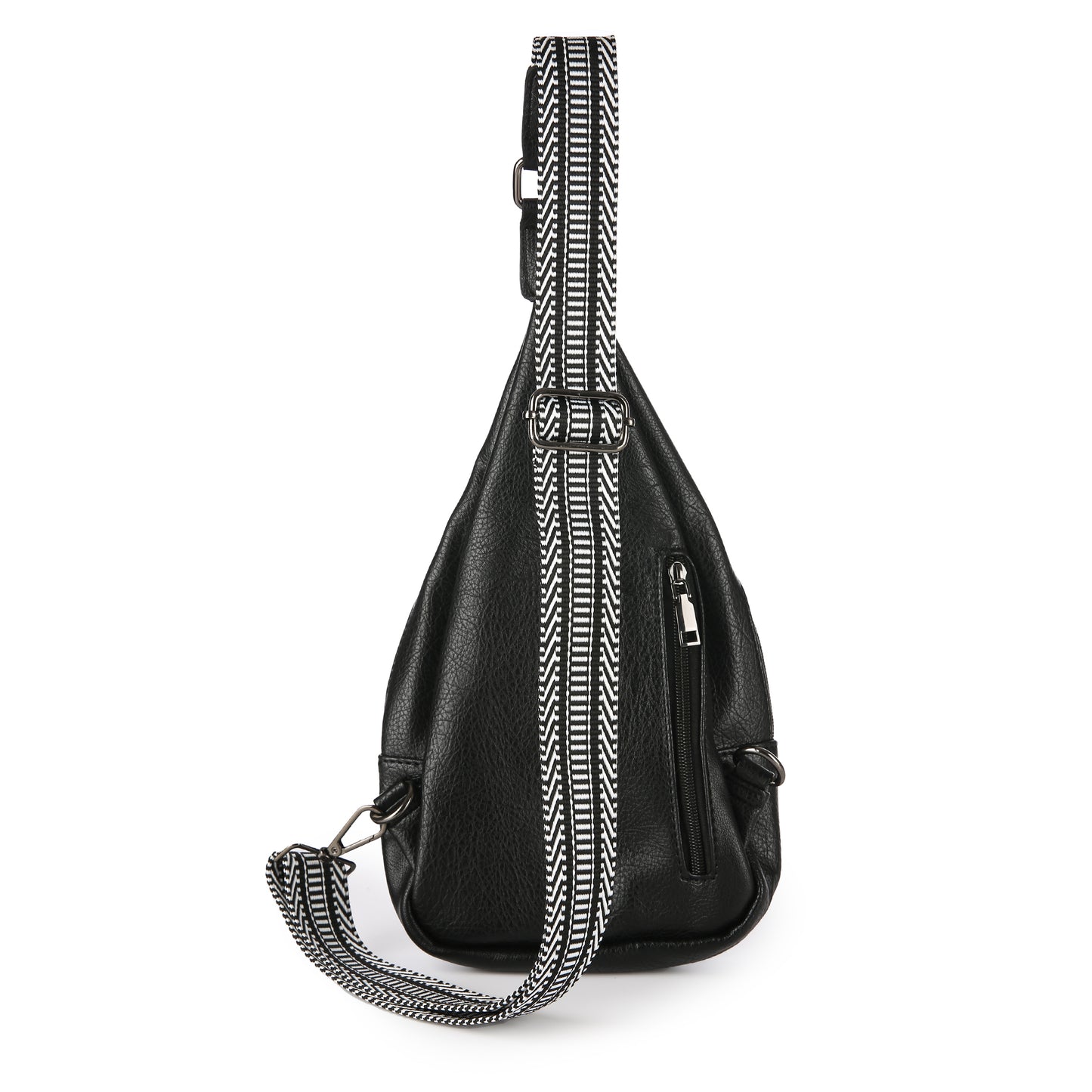 "Leren" Tas | Sunset Fashion | Cross body bag | Zwart