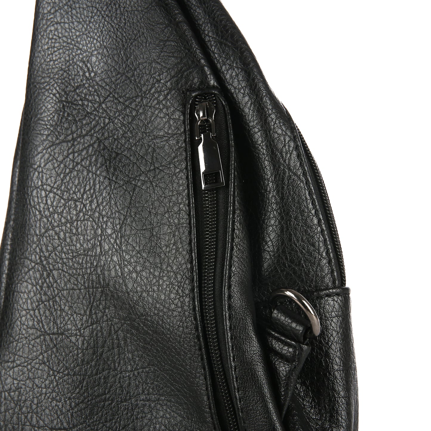 "Leren" Tas | Sunset Fashion | Cross body bag | Zwart