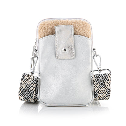"Leren" Tas | Schouder tasje | Telefoon tasje | Beige