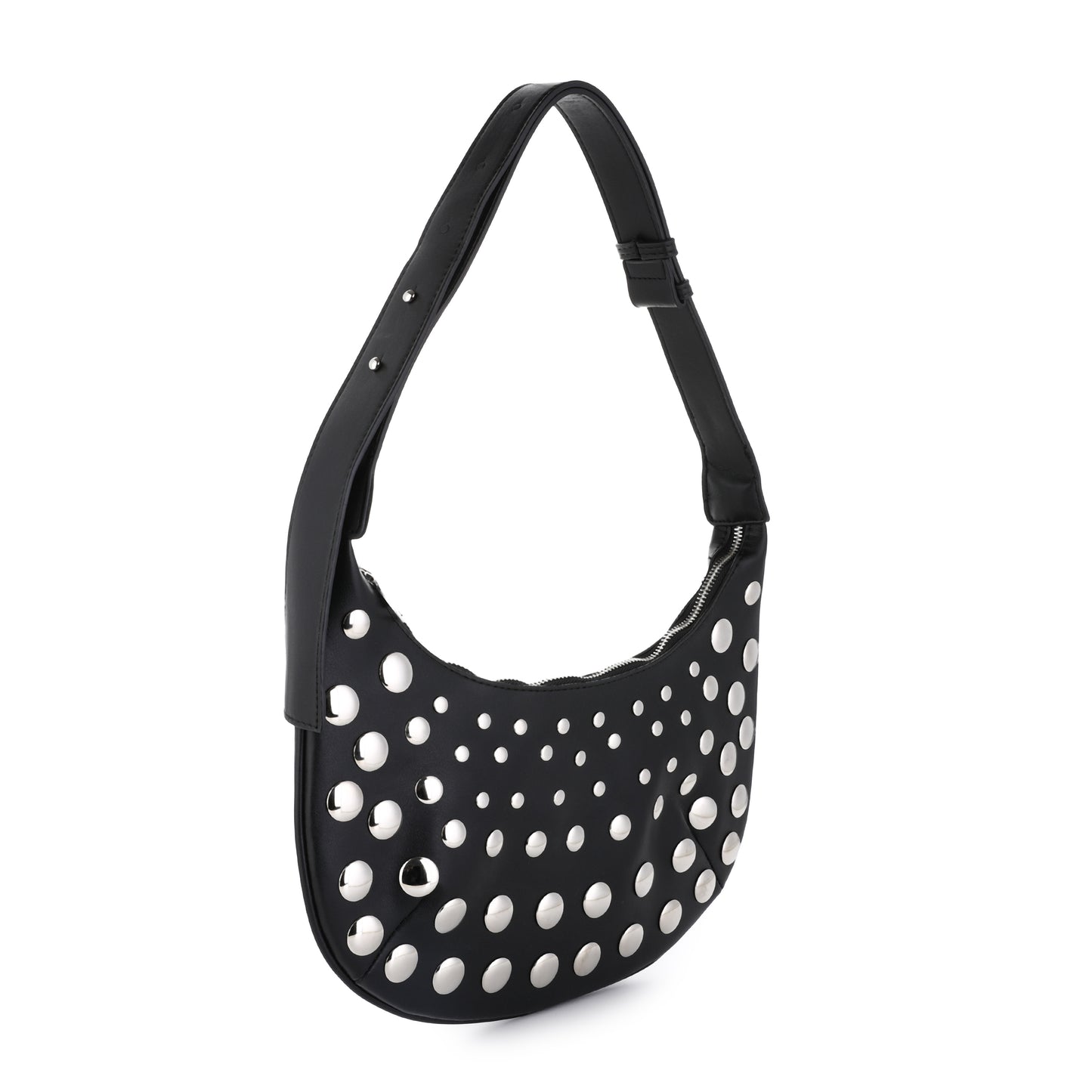 "Leren" Tas | Studs & Stylish | Zwart