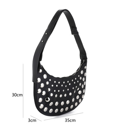 "Leren" Tas | Studs & Stylish | Camel