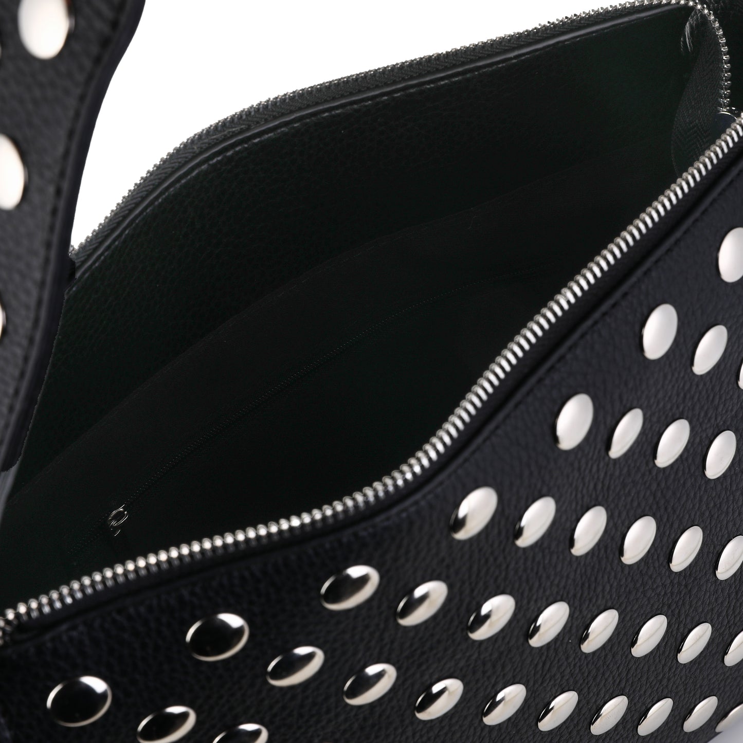 "Leren" Tas | Statement Bag | Studs & Stylish | Zwart