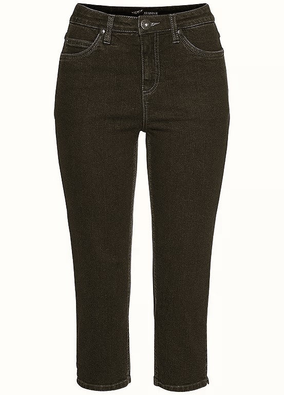 Arizona | Dames | Capri  jeans | Comfort fit | Jeans zwart