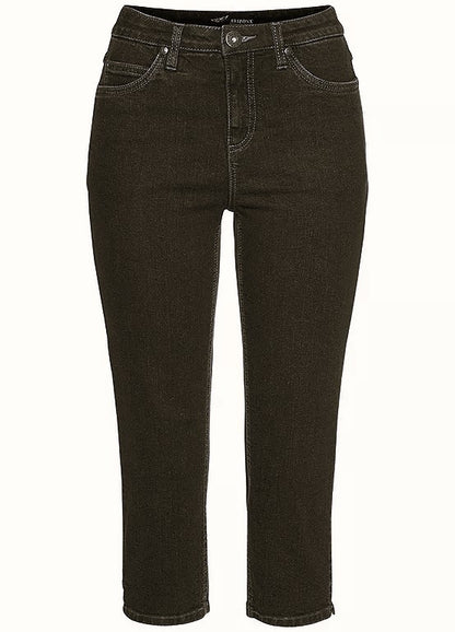 Arizona | Dames | Capri  jeans | Comfort fit | Jeans zwart