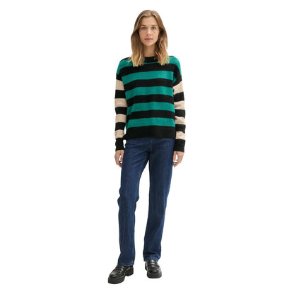 Tom Tailor | Dames | Jeans Emma | Basic straight fit -straight leg | Dark stone blue denim