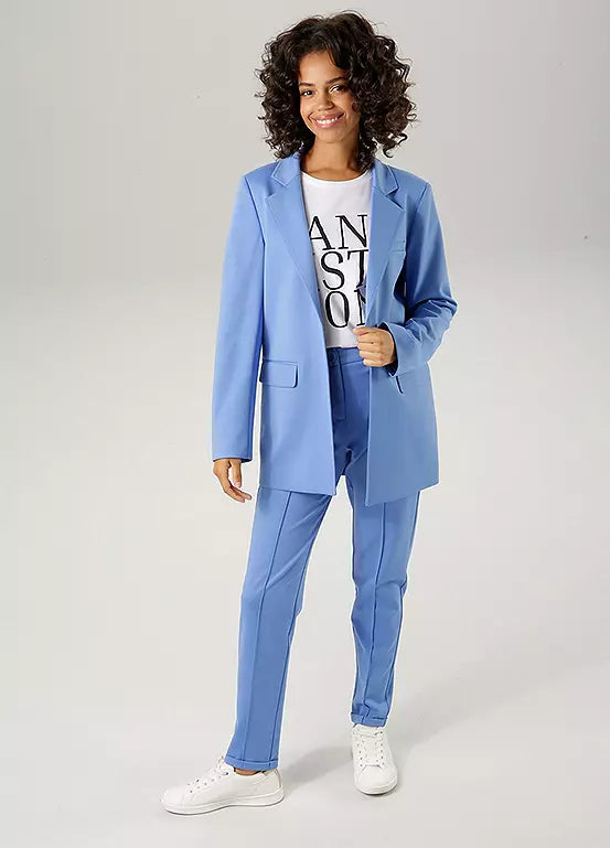 Aniston | Dames | Blazer | Edge to edge | Blauw