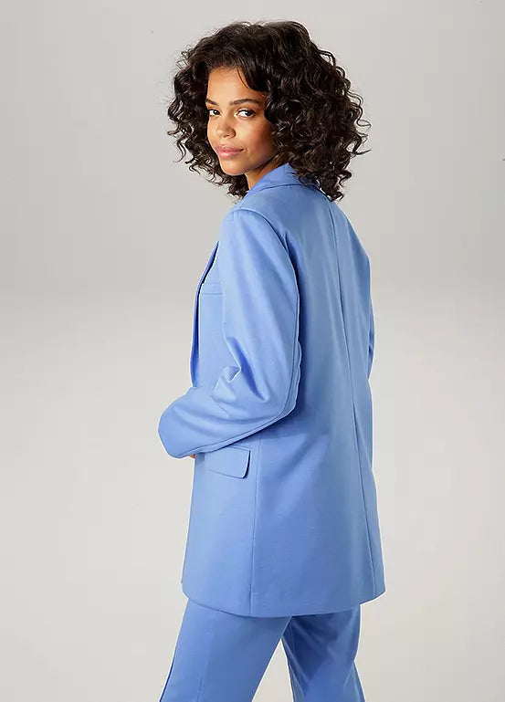Aniston | Dames | Blazer | Edge to edge | Blauw