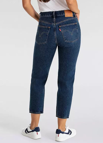 Levi's | Dames |501 jeans | Crop - 7/8 lengte | Denim blauw