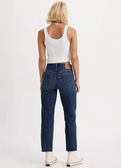 Levi's | Dames |501 jeans | Crop - 7/8 lengte | Denim blauw