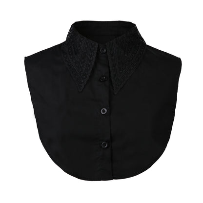 Sunset Fashion | Kraagje | Kant | One Size | Wit